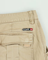 Vintage Y2K 00s Quicksilver Multi Pocket Baggy Cargo Shorts - W35