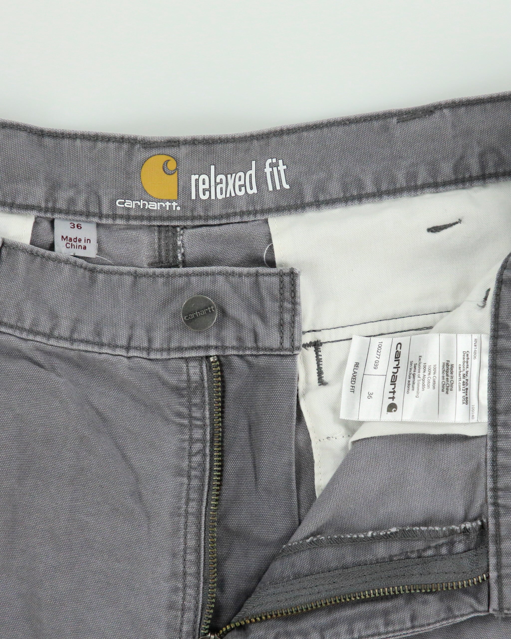 Vintage Carhartt Relaxed Fit Multi Pocket Cargo Shorts - W34