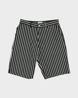 Ami Alexandre Mattiussi Pinstripe Relaxed Fit Denim Carpenter Shorts - W33