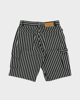 Ami Alexandre Mattiussi Pinstripe Relaxed Fit Denim Carpenter Shorts - W33