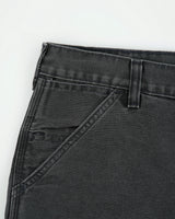 Vintage 1997 Carhartt WU1905 Union Made In USA Black Duck Canvas Relaxed Fit Carpenter Shorts - W33