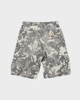Vintage Carhartt B289 Charcoal Camo Rugged Canvas Relaxed Fit Utility Cargo Shorts - W30