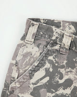 Vintage Carhartt B289 Charcoal Camo Rugged Canvas Relaxed Fit Utility Cargo Shorts - W30