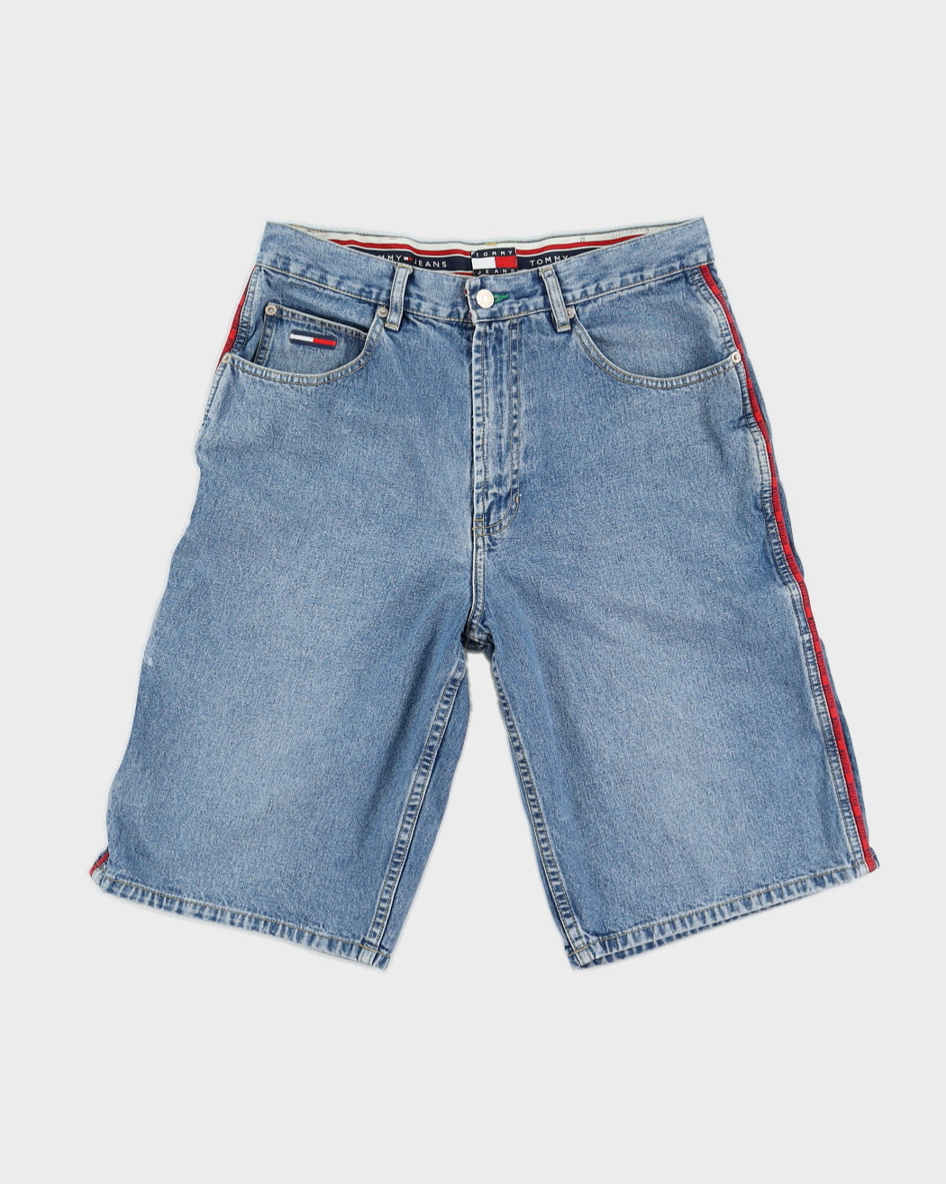 Y2K 00s Tommy Jeans Medium Wash Jorts - S