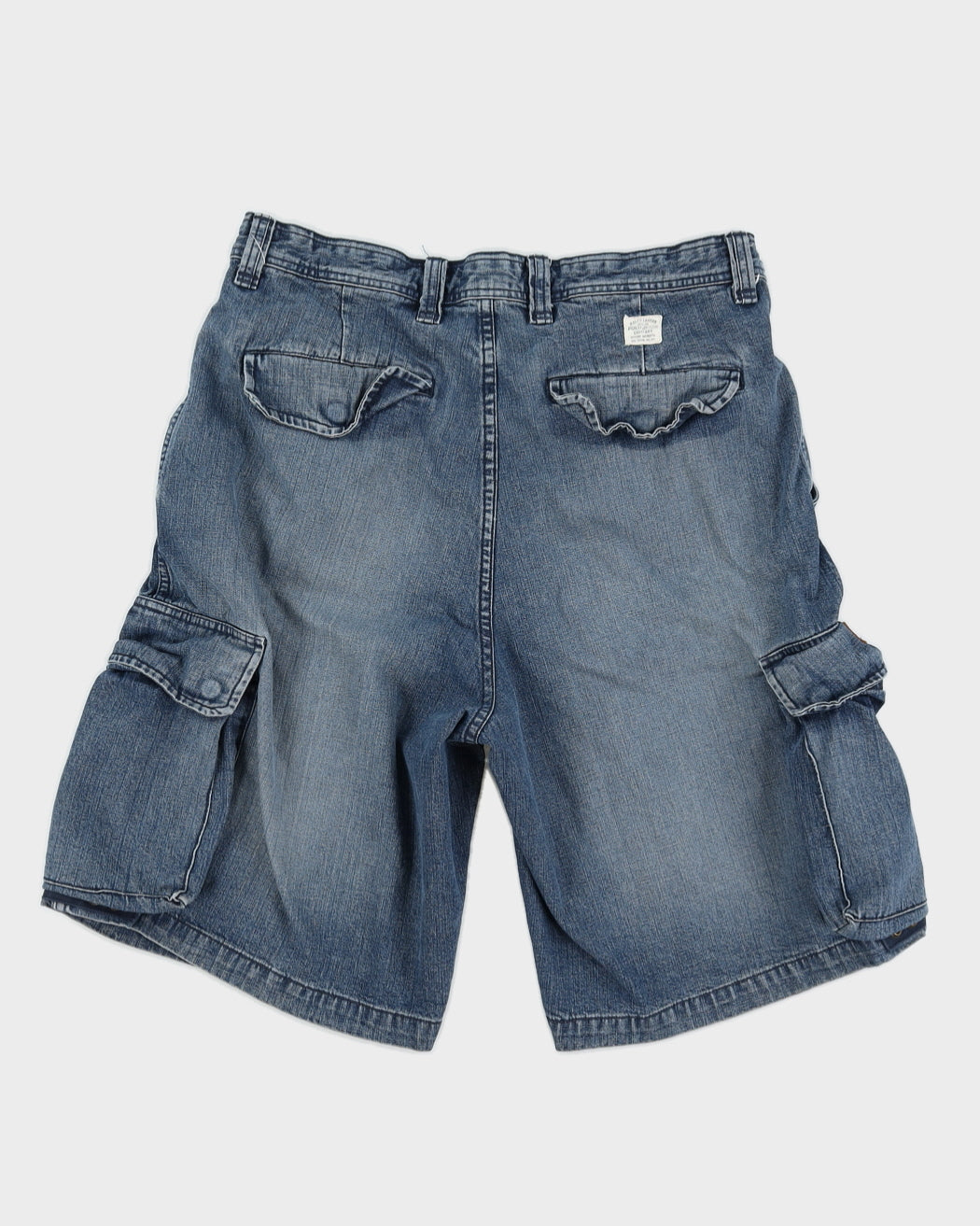 Y2K 00s Polo Jeans Dark Wash Jorts - L