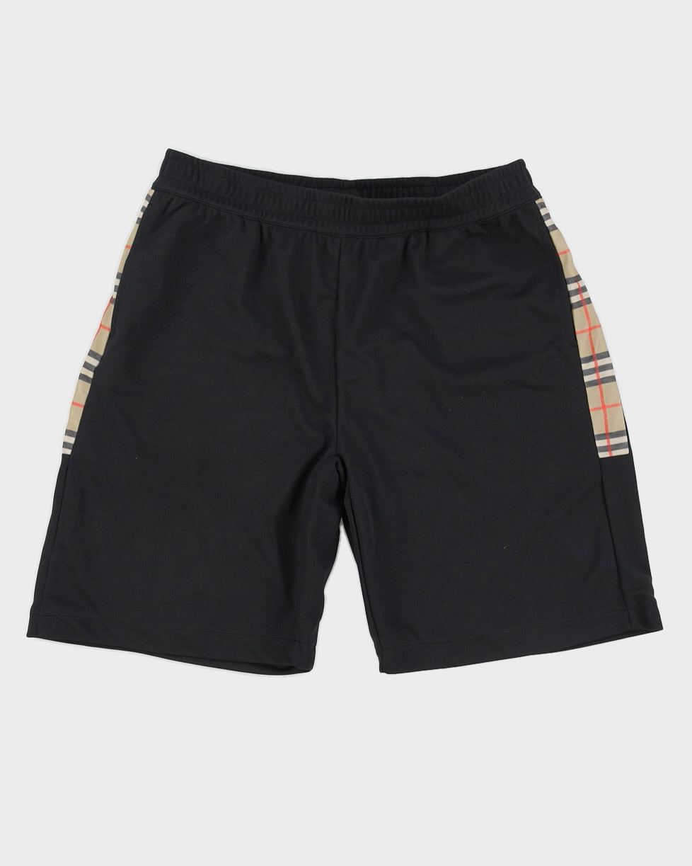 Burberry Navy & Nova Check Men's Shorts - L
