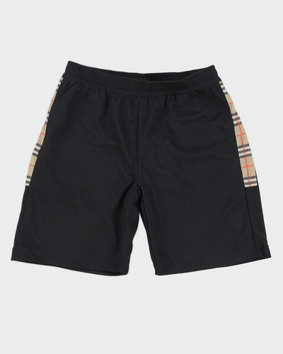 Burberry Navy & Nova Check Men's Shorts - L
