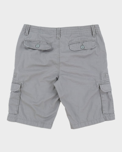 00s Guess Grey Cargo Shorts - W34