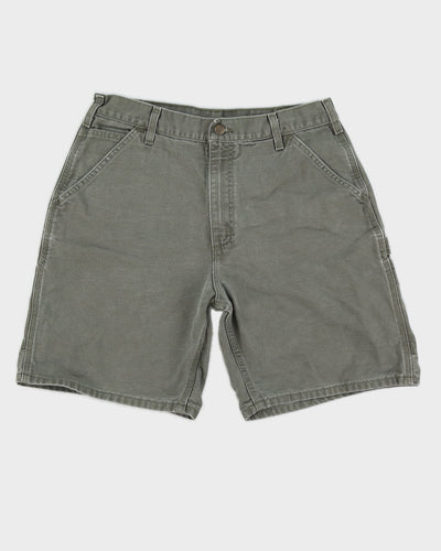 Vintage 90s Carhartt Green Carpenter Shorts - W32