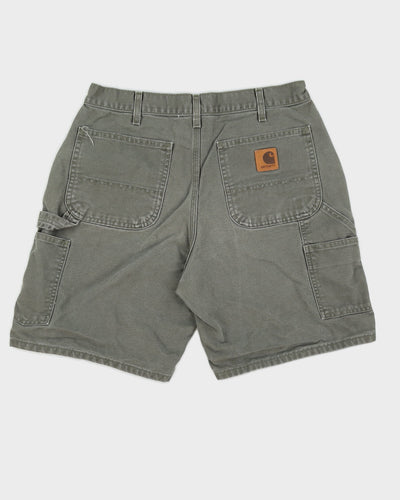 Vintage 90s Carhartt Green Carpenter Shorts - W32