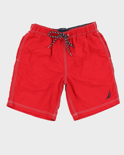 Nautica Red Swim Shorts - W30