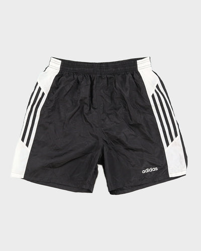 Vintage 90s Adidas Black Sports Shorts - W30