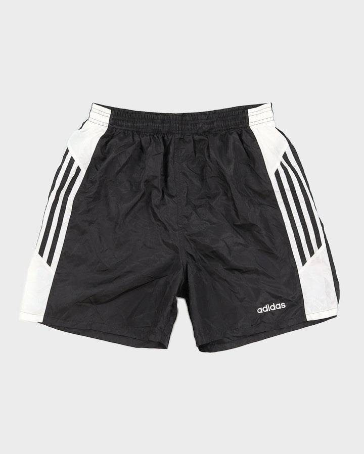 Vintage 90s Adidas Black Sports Shorts - W30