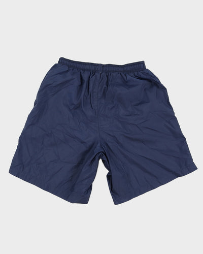 00s Y2K Nike Blue Navy Sports Shorts - W30