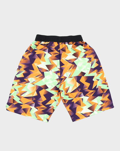 00s Jordan Black / Multicoloured Sports Shorts - W34