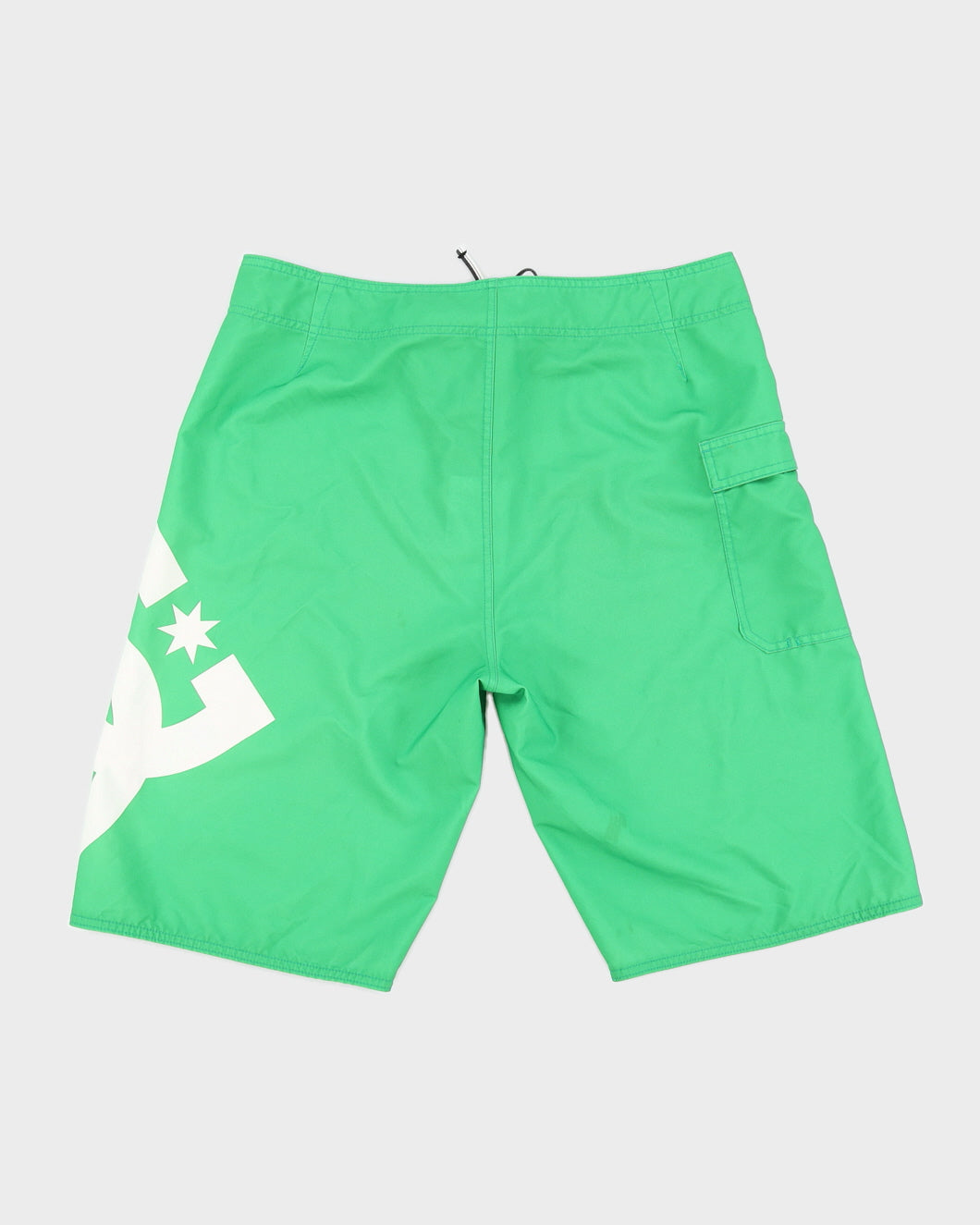 00s DC Shoe Co Green Swim Shorts - W34