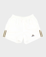 Vintage 80s Adidas White Sports Shorts - W30