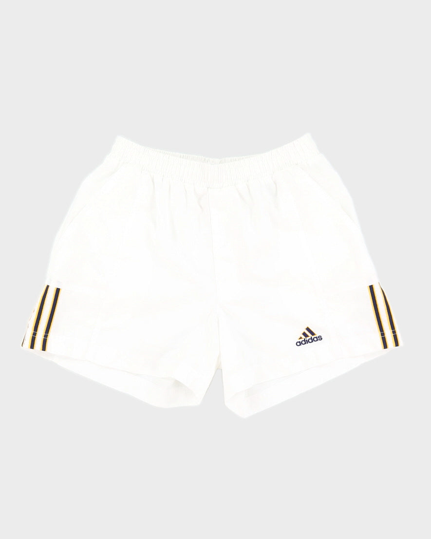 Vintage 80s Adidas White Sports Shorts - W30