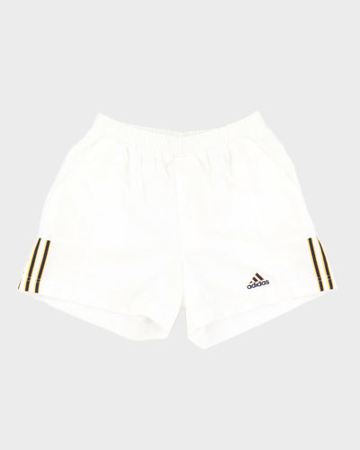 Vintage 80s Adidas White Sports Shorts - W30