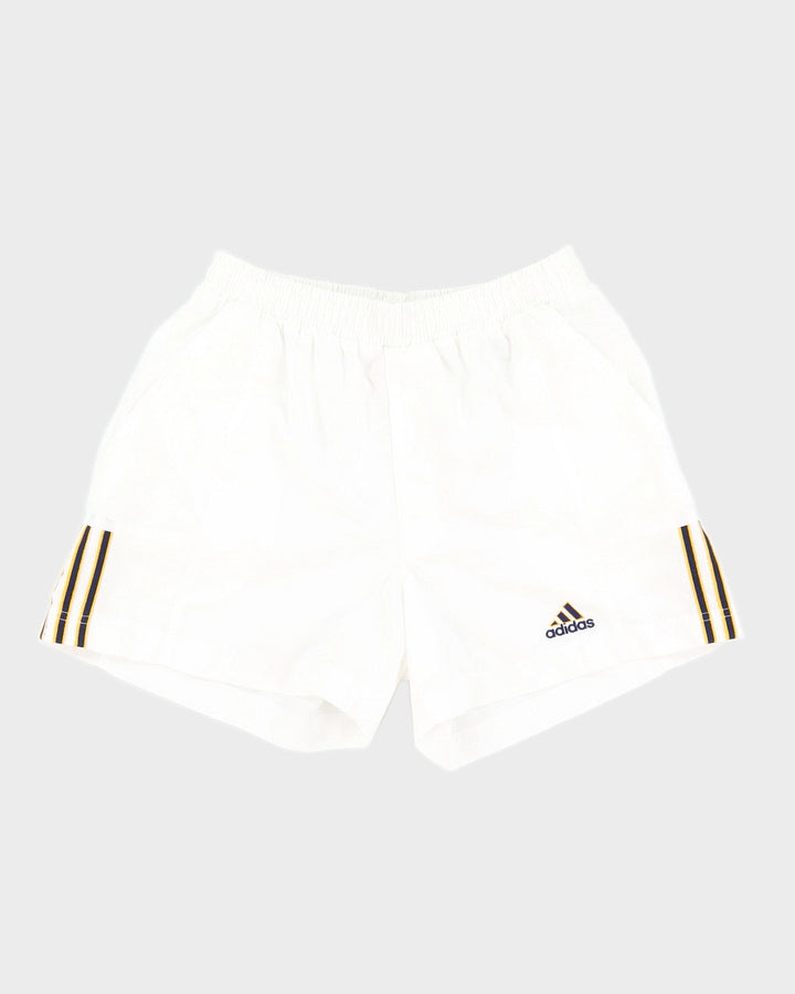 Vintage 80s Adidas White Sports Shorts - W30