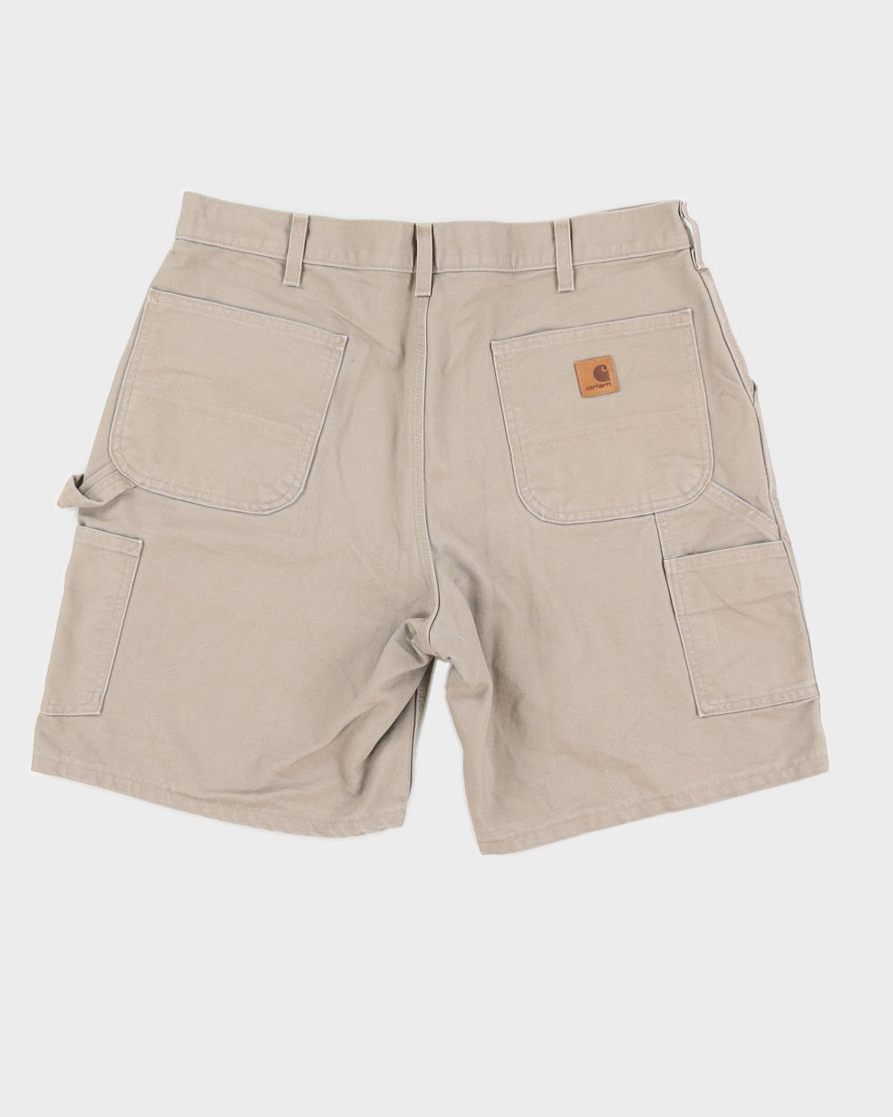 Carhartt Beige Relaxed Fit Cargo Shorts - W36