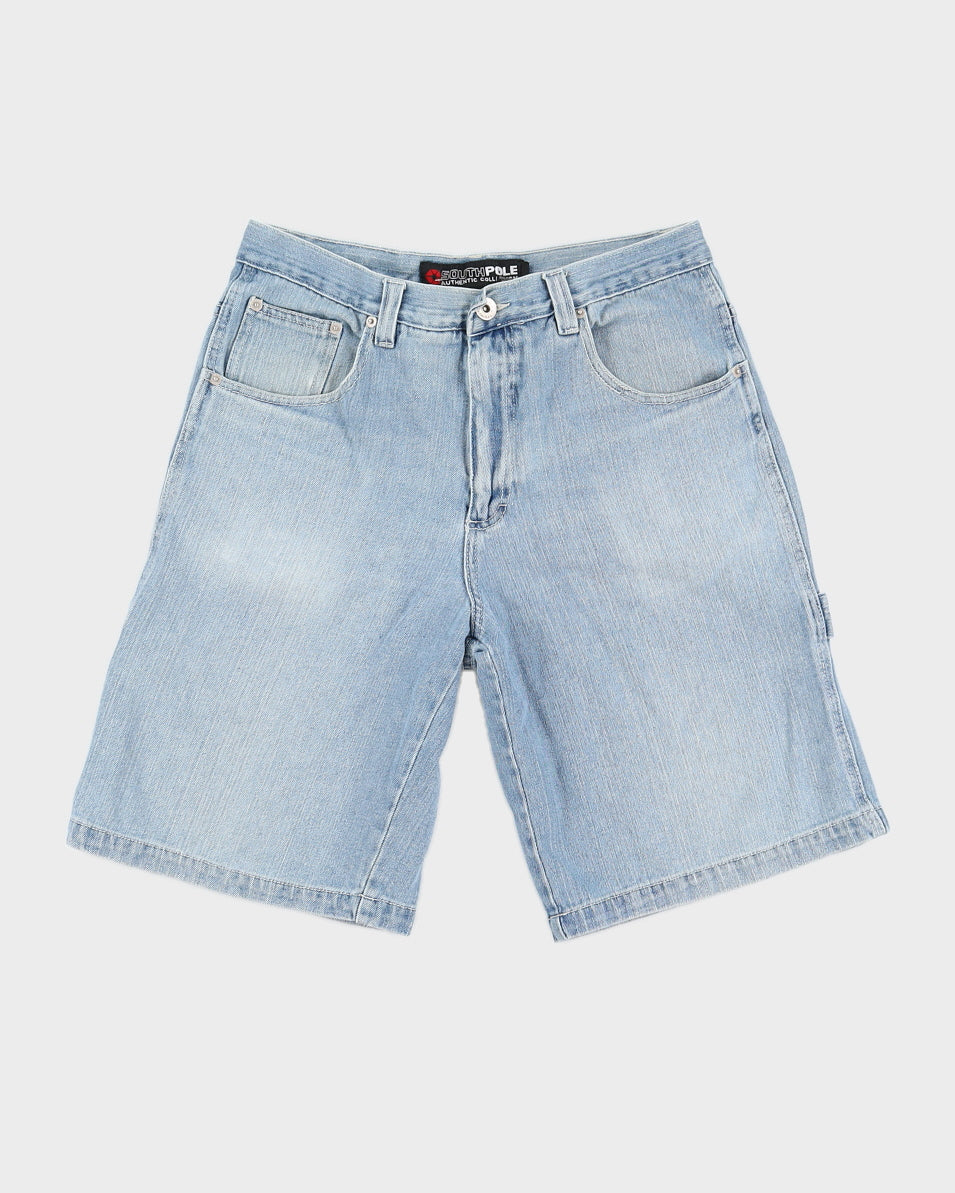 Vintage 90s South Pole Denim Cargo Shorts - W31