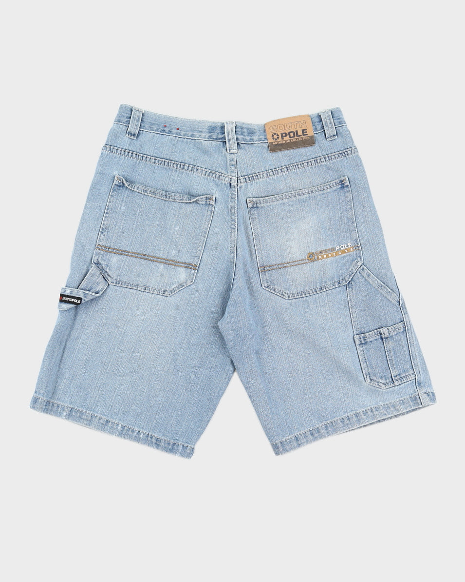 Vintage 90s South Pole Denim Cargo Shorts - W31