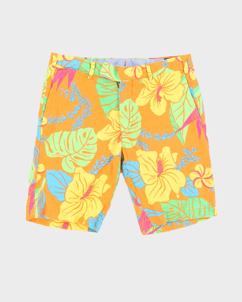 Ralph Lauren Linen Floral Shorts - W33
