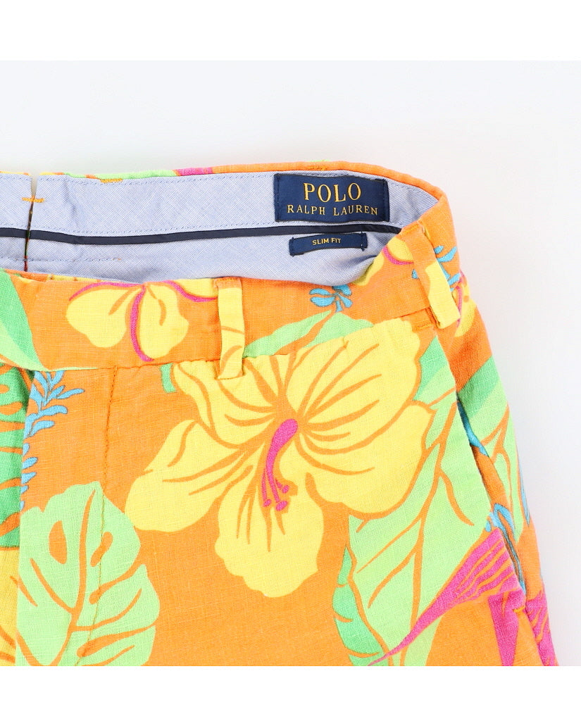 Ralph Lauren Linen Floral Shorts - W33