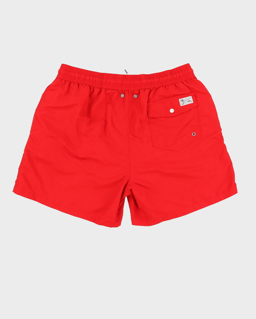 Ralph Lauren Red Swim Shorts - W34
