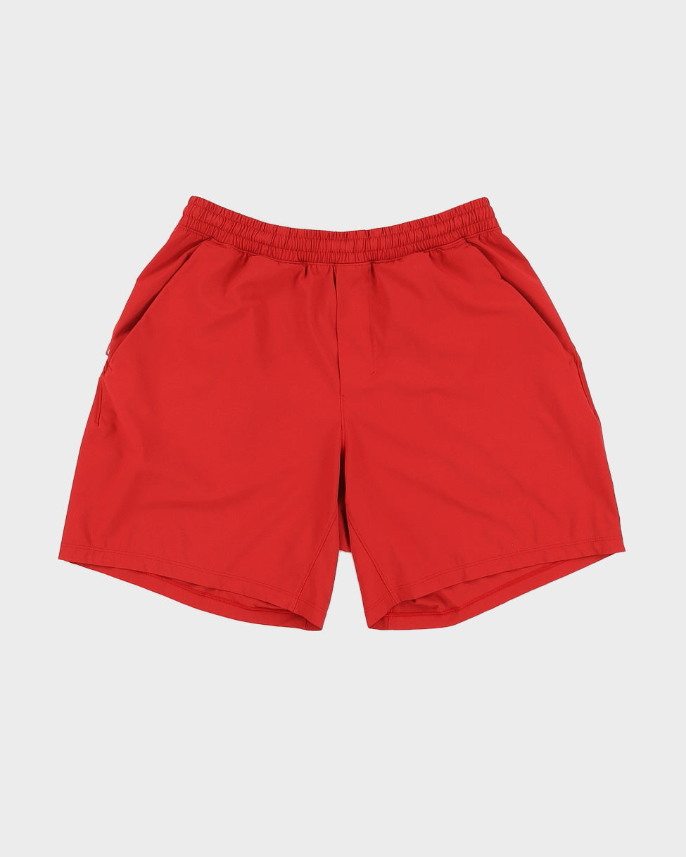 Lululemon Red Sports Shorts - W30