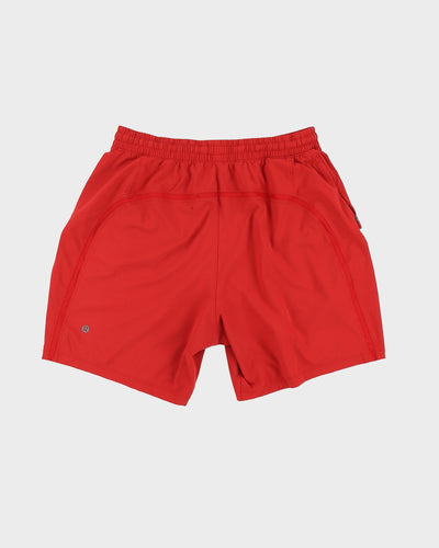 Lululemon Red Sports Shorts - W30