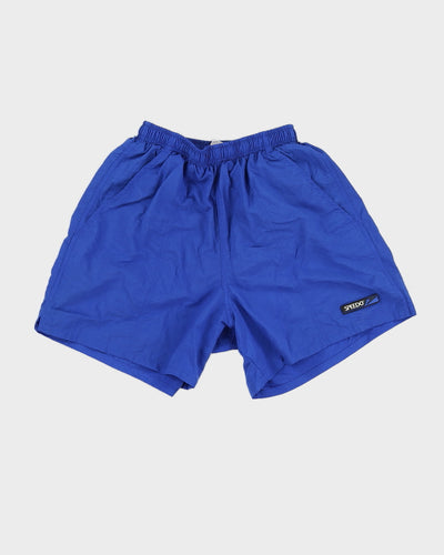 Vintage 90s Speedo Blue Nylon Shorts - XS/S