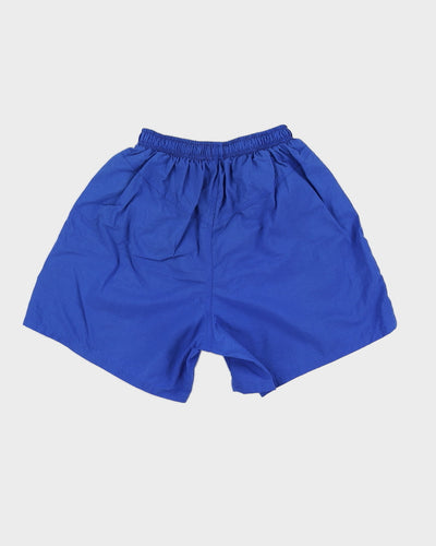 Vintage 90s Speedo Blue Nylon Shorts - XS/S