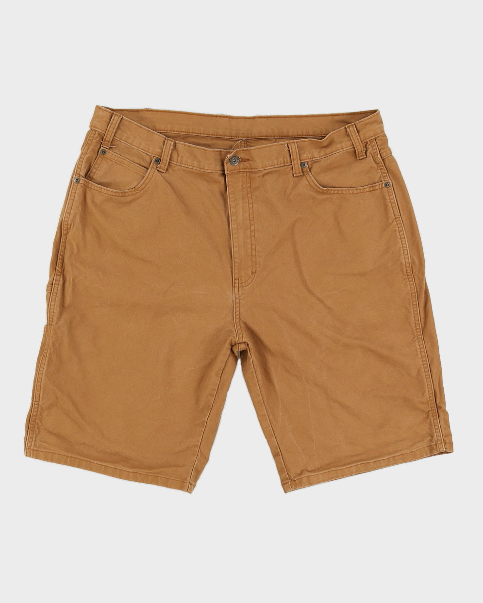 00s Dickies Brown Cargo Shorts - W40