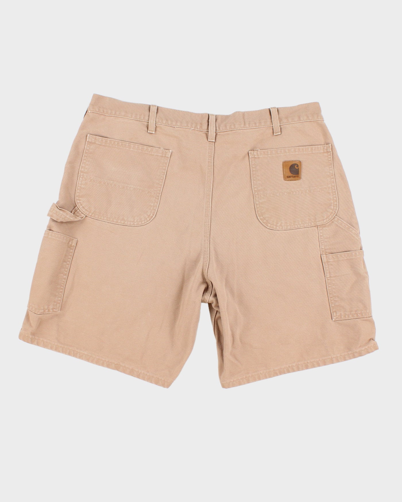 Vintage 00s Carhartt Beige Carpenter Shorts - W38