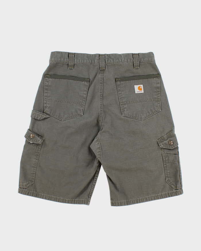 00s Carhartt Khaki Cargo Shorts - W32