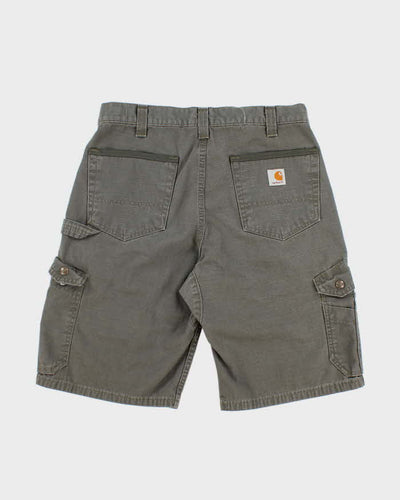 00s Carhartt Khaki Cargo Shorts - W32