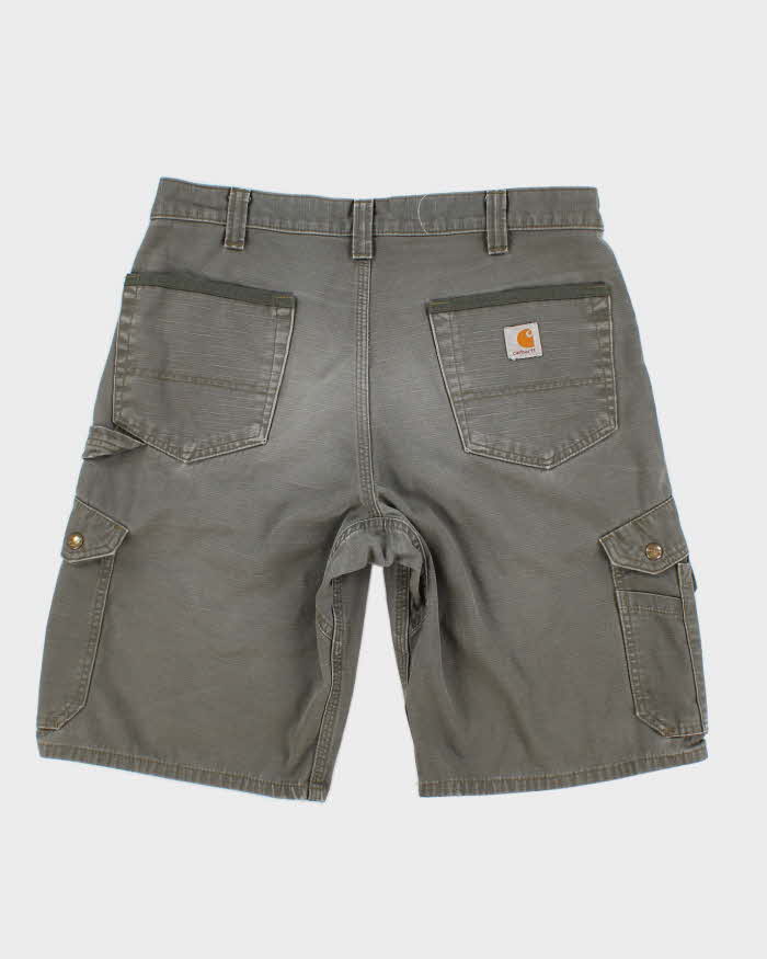 00s Carhartt Khaki Cargo Shorts - W34