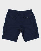 00s Calvin Klein Navy Cargo Shorts - W36