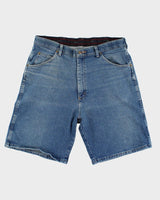 00s Wrangler Medium Wash Denim Shorts - W36