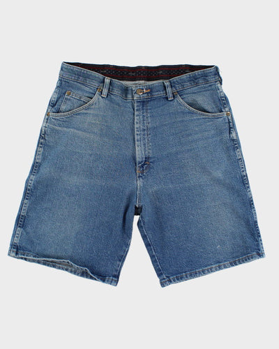 00s Wrangler Medium Wash Denim Shorts - W36