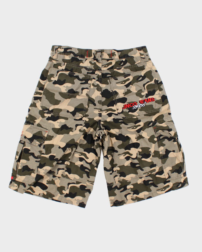 Vintage 90's JNCO Jeans Camouflage Shorts - 34