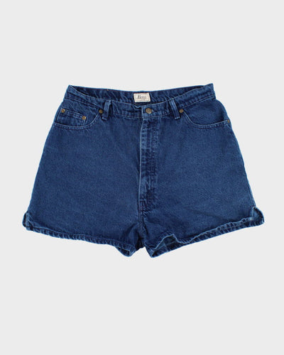 Vintage Women's Dark Wash Jean Shorts - W30