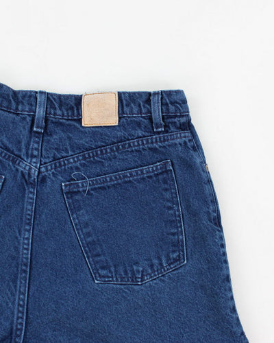 Vintage Women's Dark Wash Jean Shorts - W30