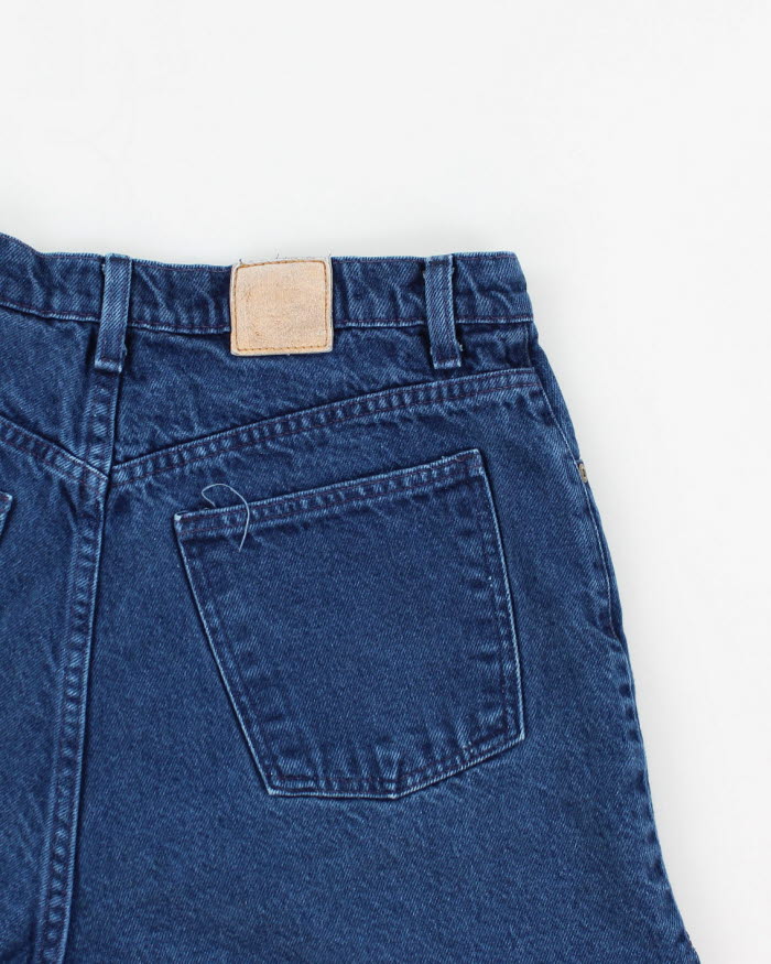 Vintage Women's Dark Wash Jean Shorts - W30