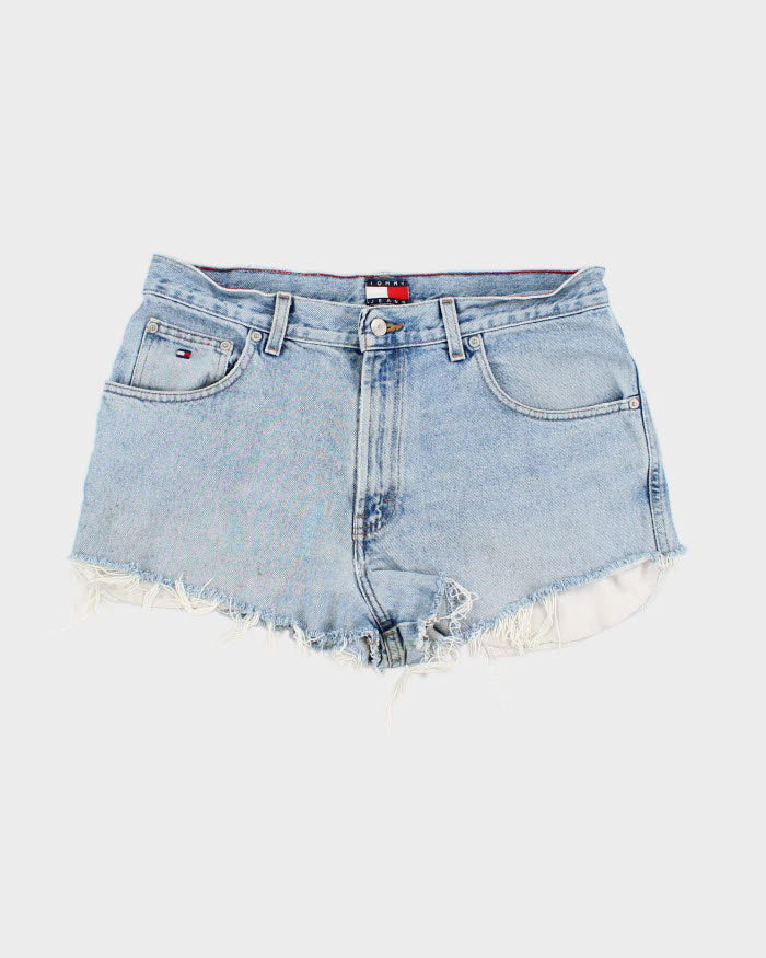 Vintage Women's Tommy Hilfiger Cut Off Denim Shorts - W32