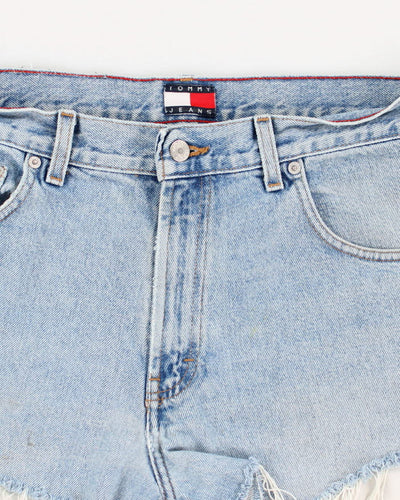 Vintage Women's Tommy Hilfiger Cut Off Denim Shorts - W32
