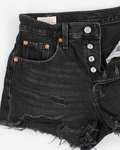 Vintage Levi's Distressed Cut Off Denim Shorts - W26