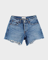 Vintage Women's Abercrombie &amp; Fitch Cut Off Denim Shorts - W28